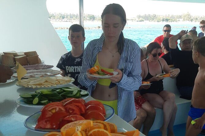 2.5 hour Glass Bottom Boat Trip, Snorkeling, Sliding and Fun - Snorkeling Here: Included Gear and How to Make It Easier