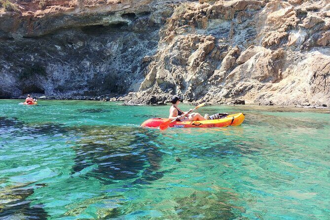 Aphrodite Kayak Experience with Guide and Free photos included - Meeting at Latchi and Getting Your Kayak Fit in 10–15 Minutes