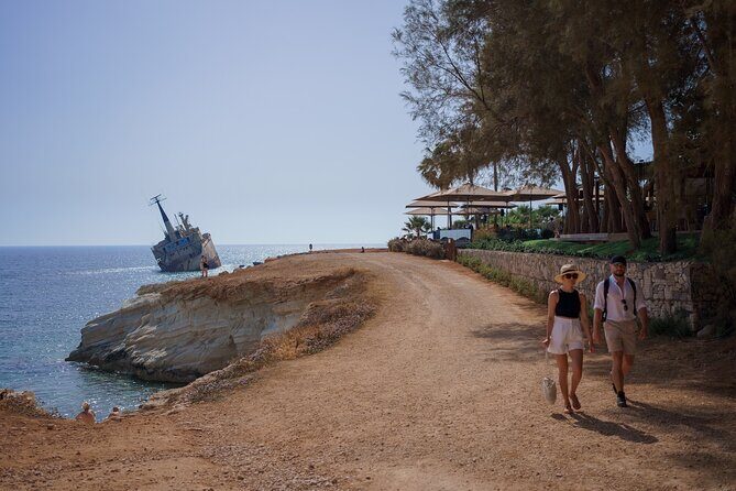 Blue Lagoon (Akamas) Bus & Boat Tour with Water Slide from Paphos - Pickup, bus comfort, and the reality of travel time