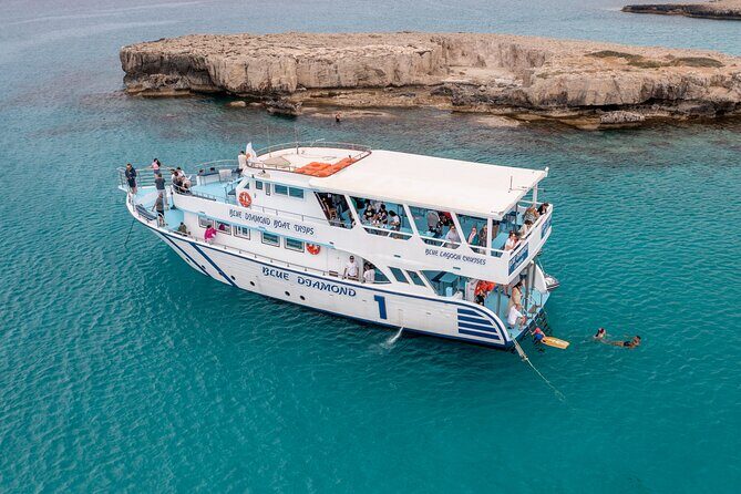 Blue Lagoon trip with slide & music departing from Latchi harbour - Weather and sea conditions: the part you can’t control