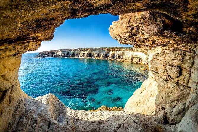 Cape Greco Blue Lagoon and Ayia Napa Tour - Love Bridge at Cape Greco: Short Photo Stop With a Big Sunset Reputation