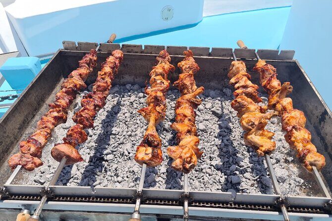 Demetris Chara Boat/Blue Lagoon boat trips with BBQ and SLIDE - BBQ Lunch While You’re Still in Vacation Mode