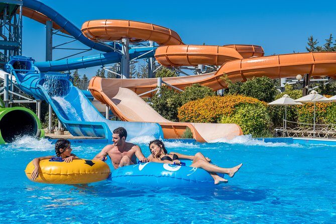 Fasouri Watermania Waterpark Admission Ticket - The Park’s Big Sell: wave pool, lazy river, and the ride variety