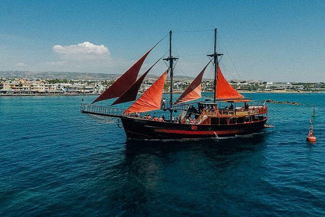 Jolly Roger Pirate Cruise from Paphos - Onboard Pirate Training: Plank Jumps, Shows, and Face Painting Moments