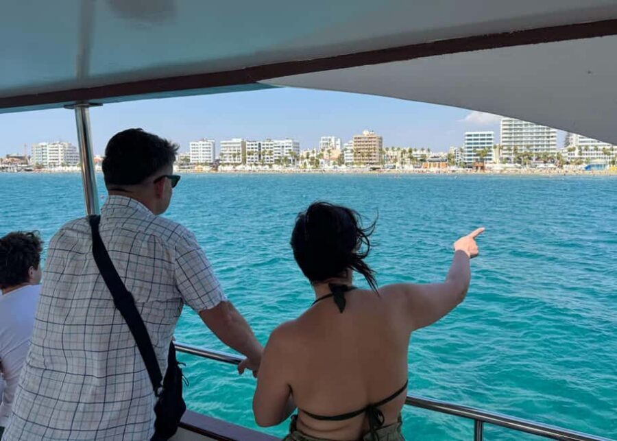 Larnaca: Glass-Bottom Boat Cruise with Fishing and BBQ Lunch - The fishing stop: gear provided, and lunch can get personal