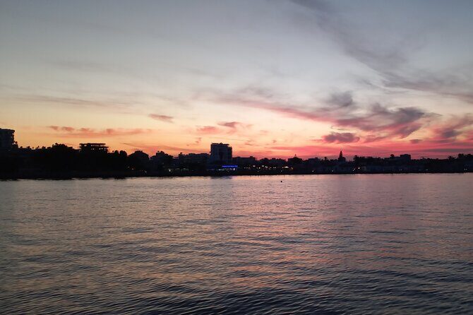 Larnaca Sunset Cruise - The palm-lined stretch: where you start seeing the “Larnaca look”