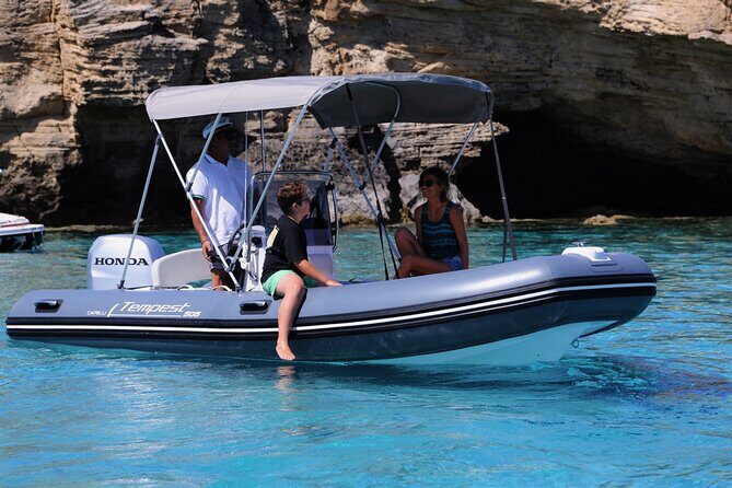 No Licence Private Self Drive Boat to Blue Lagoon +masks&snorkels - Self-Drive Day Starts at Latchi Harbour, Not a Bus Stop