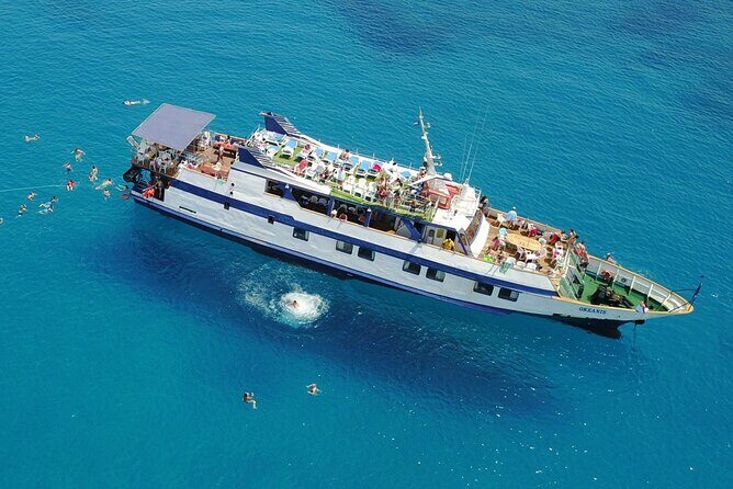 Odyssey Boat Safari from Larnaca - Stop 1: Zenobia shipwreck near Larnaca Marina