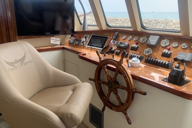 SUNSET LUXURY YACHT Protaras - HUGE slide - BBQ - 1 free drink - Timing, pickup, and getting to Pier 23C (without stress)