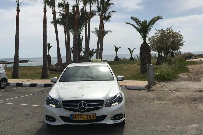 Taxi transfer from LCA airport to Ayia Napa or Ayia Napa to LCA airport - Inside the 40-Minute Taxi Transfer to Ayia Napa