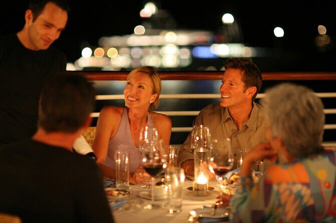 Wave Dancer Deluxe Night Cruise with Fireworks - Adults Only - Key Points at a Glance